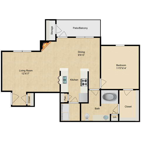 5270 Bryant Irvin Road 1-3 Beds Apartment for Rent - Photo Gallery 34